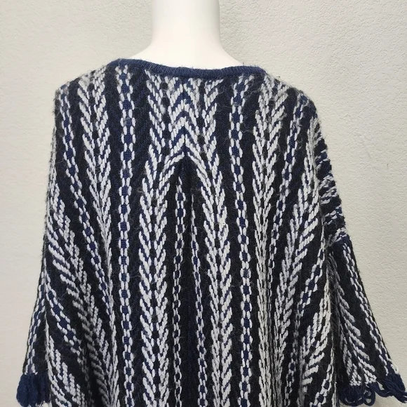 Anthropologie Sleeping On Snow  Blue Cardigan  One Size - Picture 8 of 14